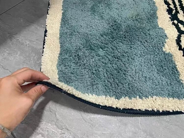 NordicFlow - Abstract Bathroom Rug
