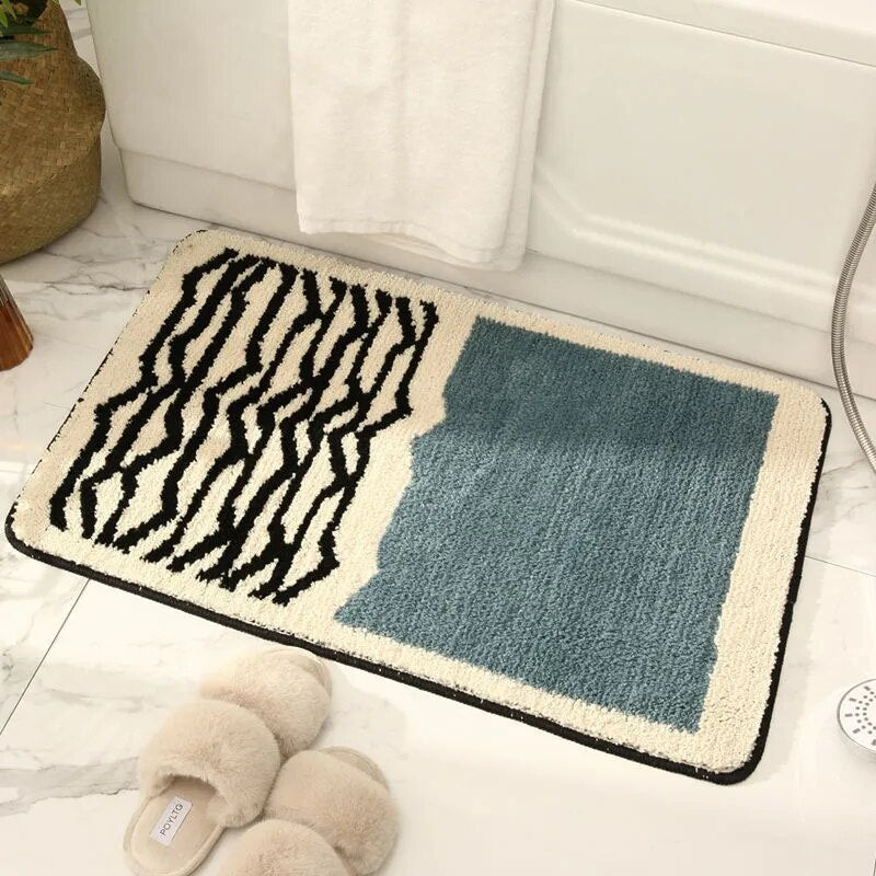 NordicFlow - Abstract Bathroom Rug