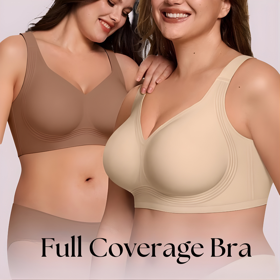 Wirefree Support Bra with 4-Layer Jelly Strip Design