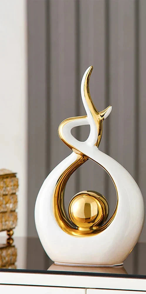 LuxeForm - Abstract Ceramic Sculpture
