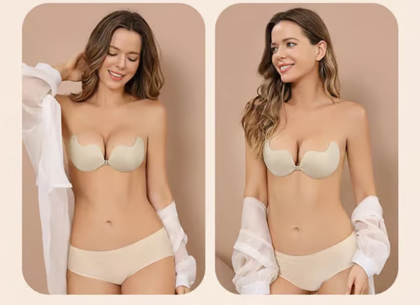 Liftique – samodržící bezramínková push-up podprsenka