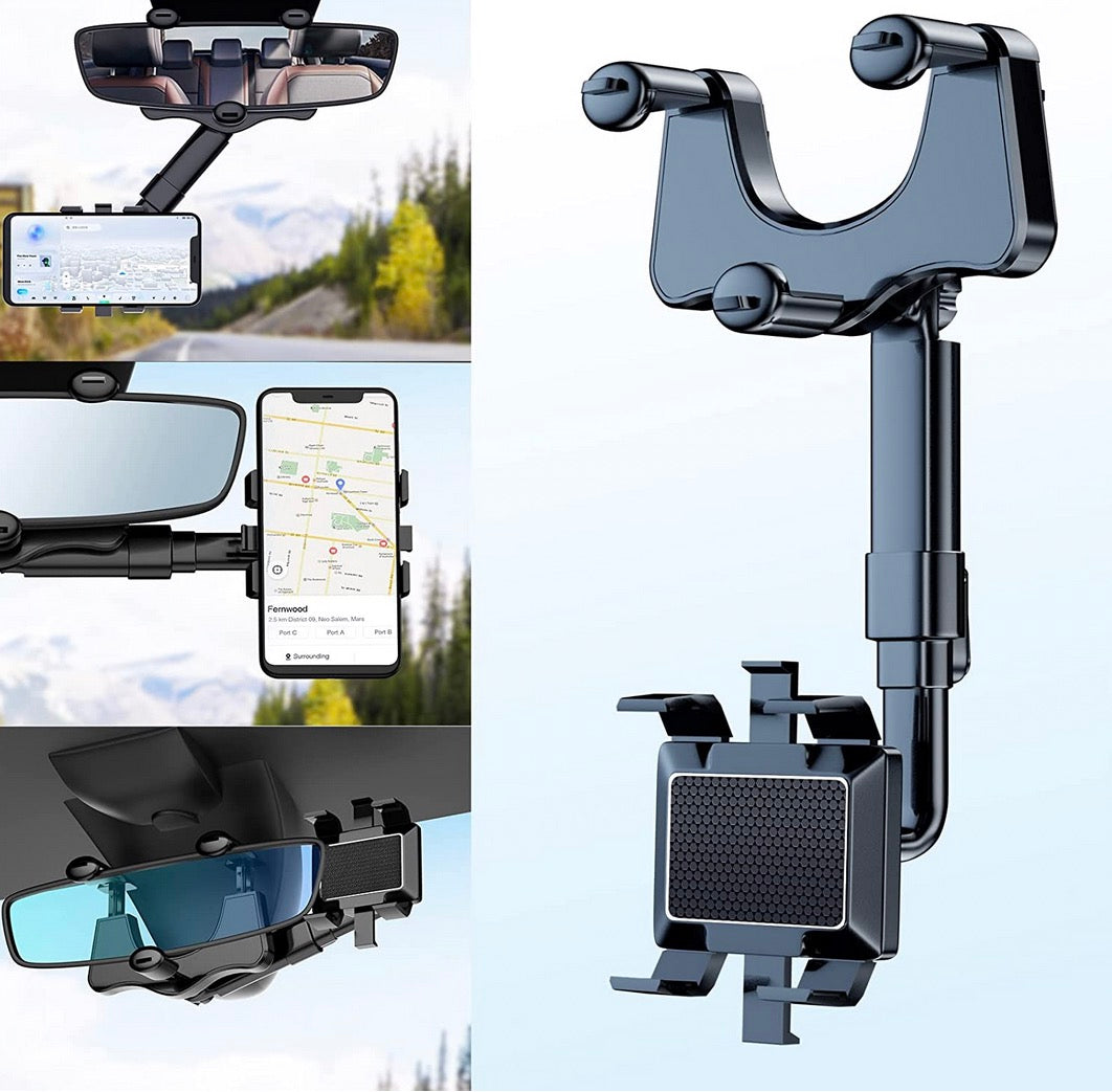 Rotating Adjustable Car Phone Holder for Dashboard