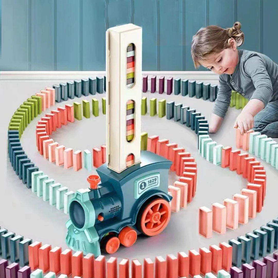DominoDash – automatická sada s domino vláčkem