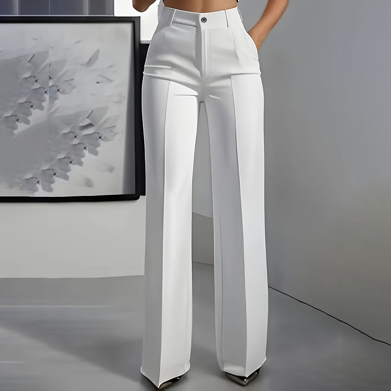 Elysia Palazzo-Hose mit weitem Bein | Hoch geschnitten, knitterarm, für Damen