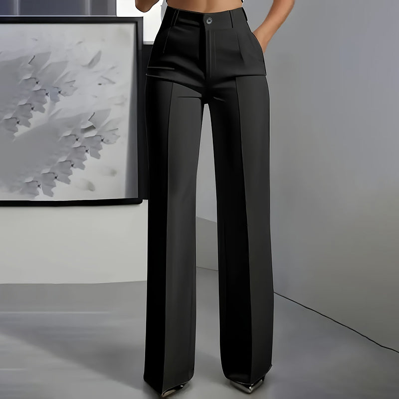 Elysia Palazzo-Hose mit weitem Bein | Hoch geschnitten, knitterarm, für Damen
