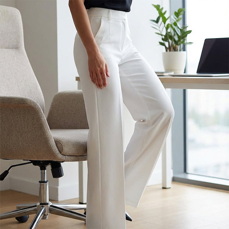 Elysia Palazzo-Hose mit weitem Bein | Hoch geschnitten, knitterarm, für Damen