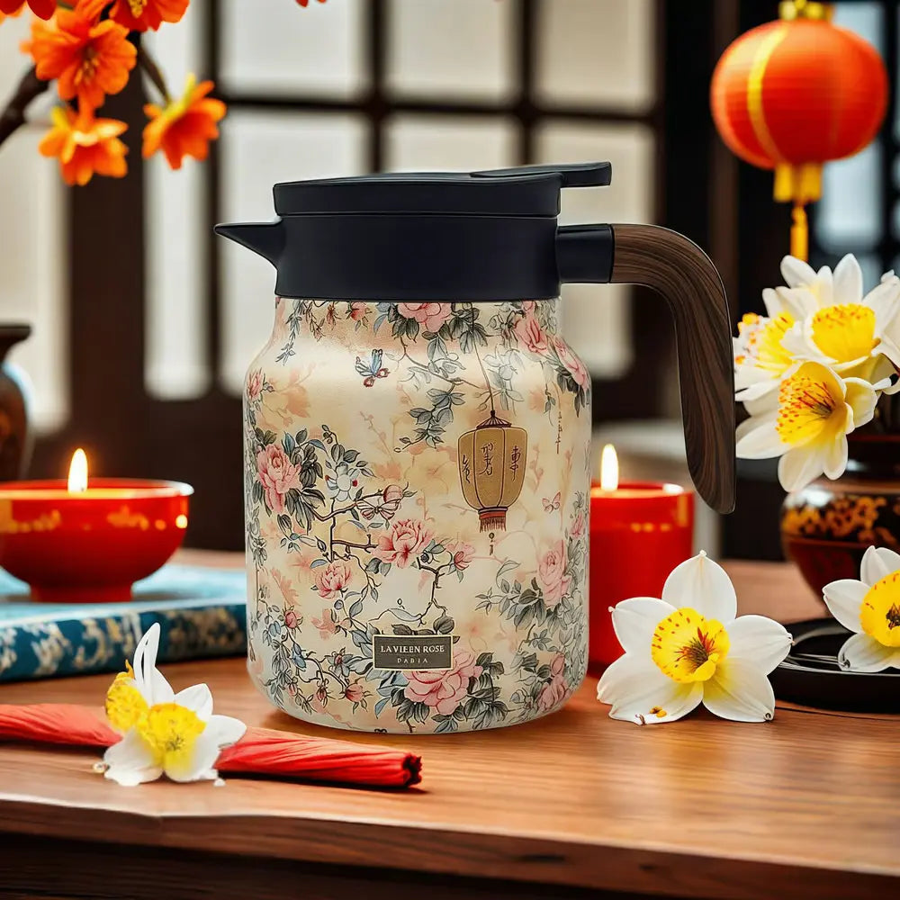 Florica - Vintage Floral Tea Pot