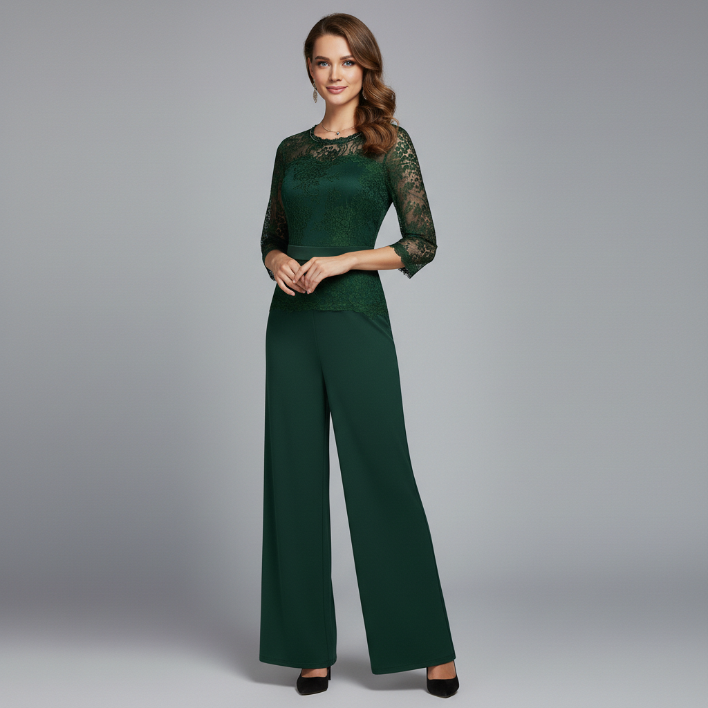 Diana - Elegant Jumpsuit | Lace Evening Jumpsuit