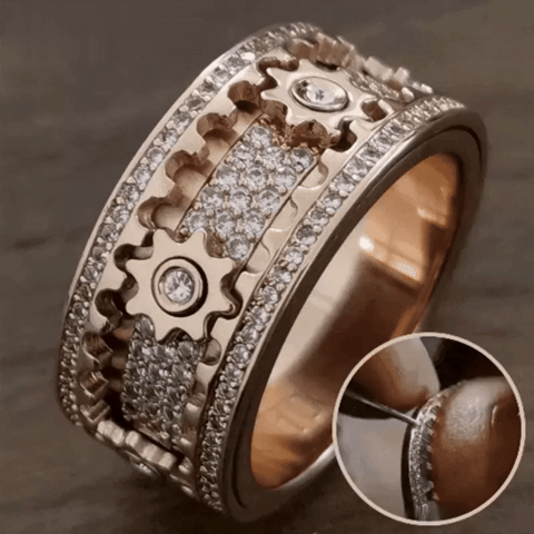 GearRing – otočný prsten s ozubeným spinnerem