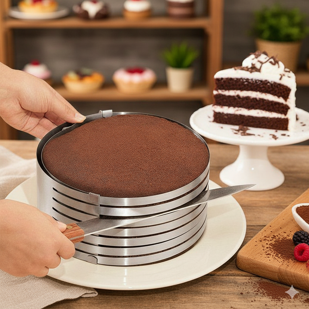 EvenLayer - Adjustable Cake Leveling Tool