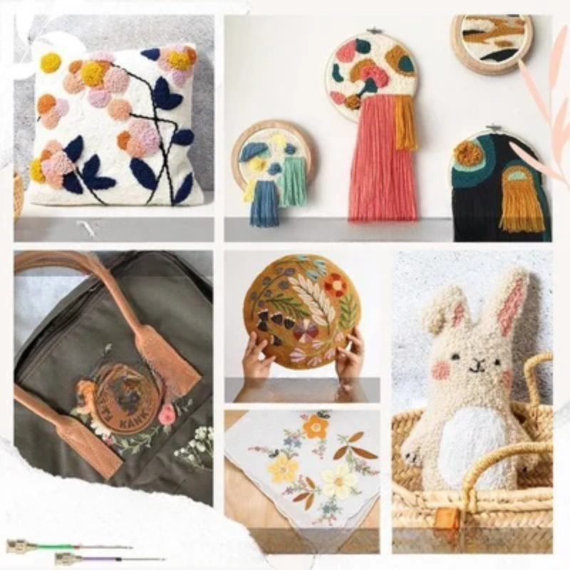 Prikpakje — Punch Needle Embroidery Set