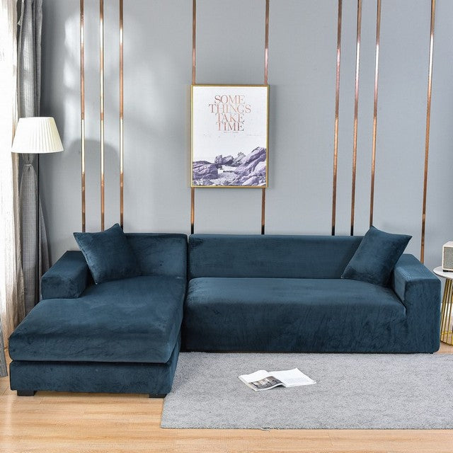 LuxurySofa - Stretch Velvet Sofa Cover