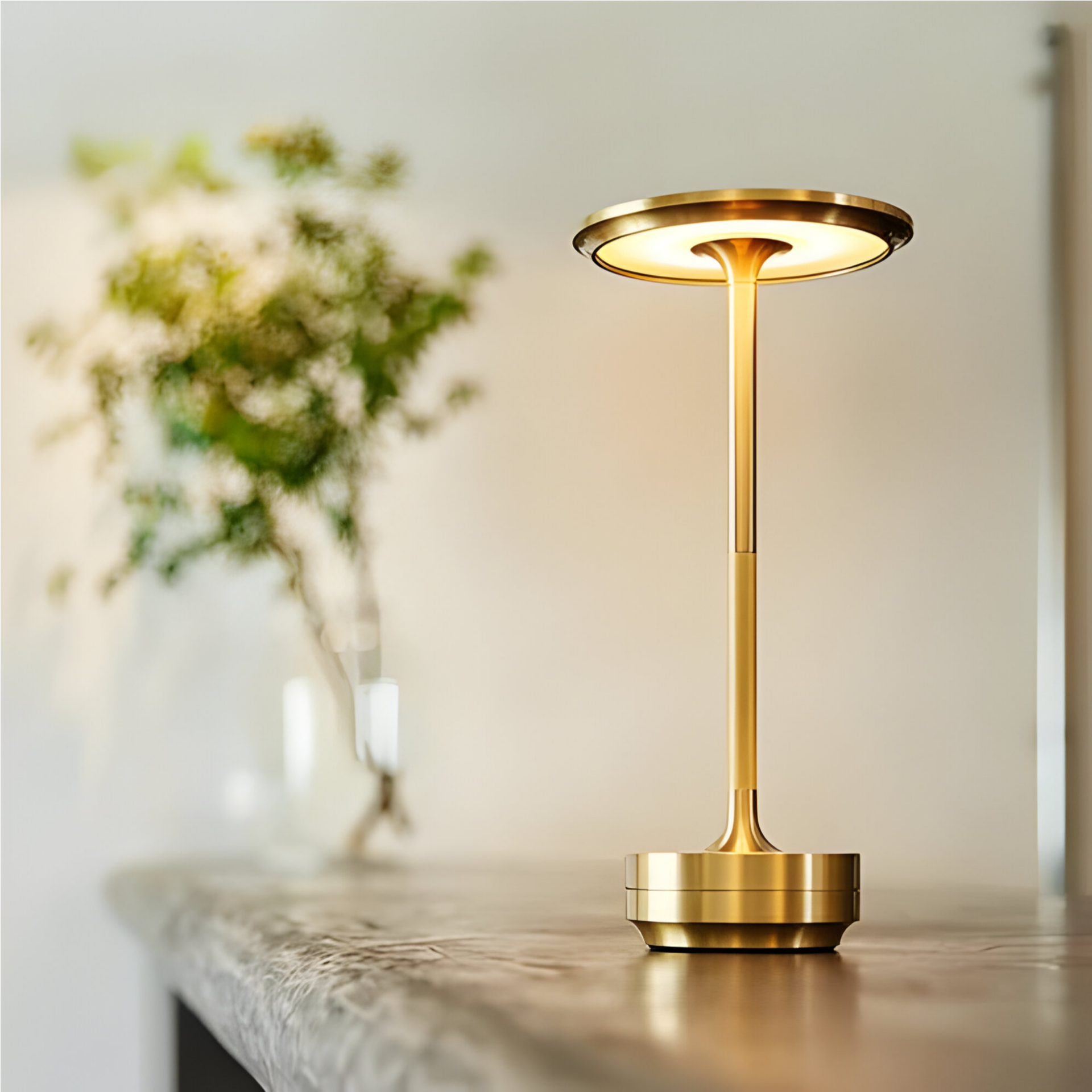 GlowLite - Bezdrátová LED stolní lampa