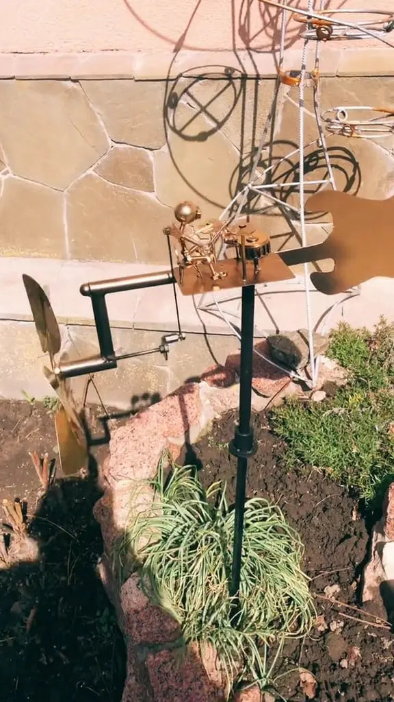 RockBeater Pro - Garden Wind Sculpture