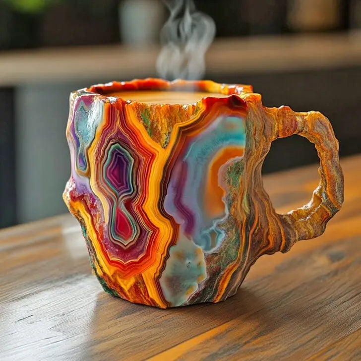 CrystalHaven - Artisan Coffee Mug