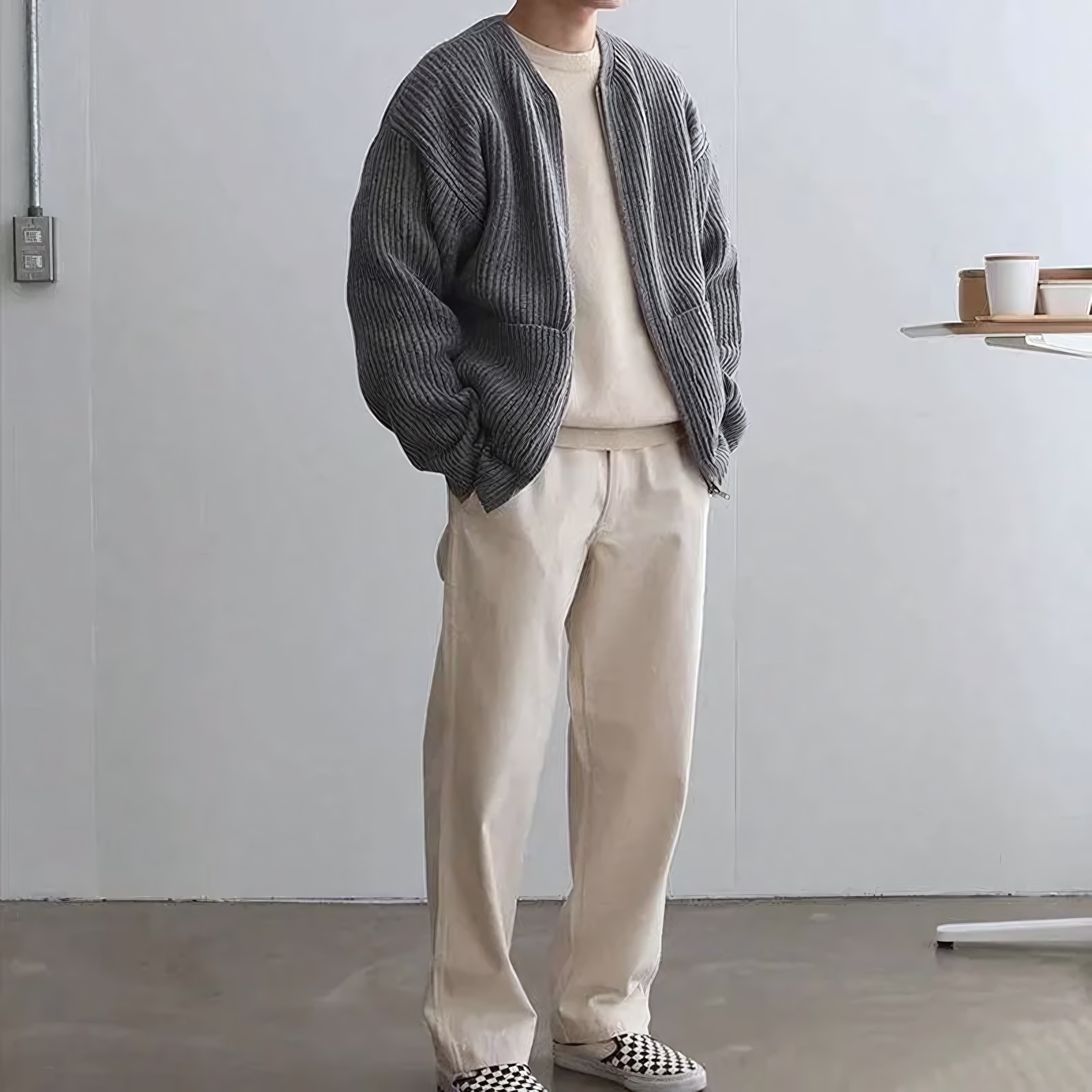 Zip Cardigan – Moderne must-have til lag-på-lag