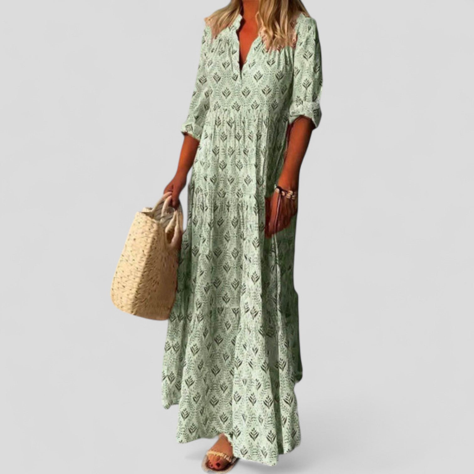 Marcivine - Women Sophisticated Maxi Dress