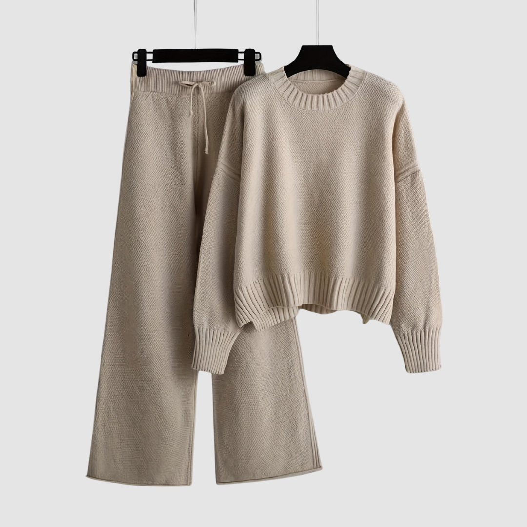 Emily - Cozy Knit Loungewear Set