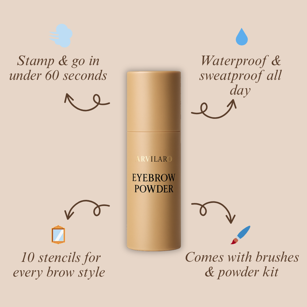 EylaSculpt — Eyebrow Stamp Kit for Defined Natural Looking Brows