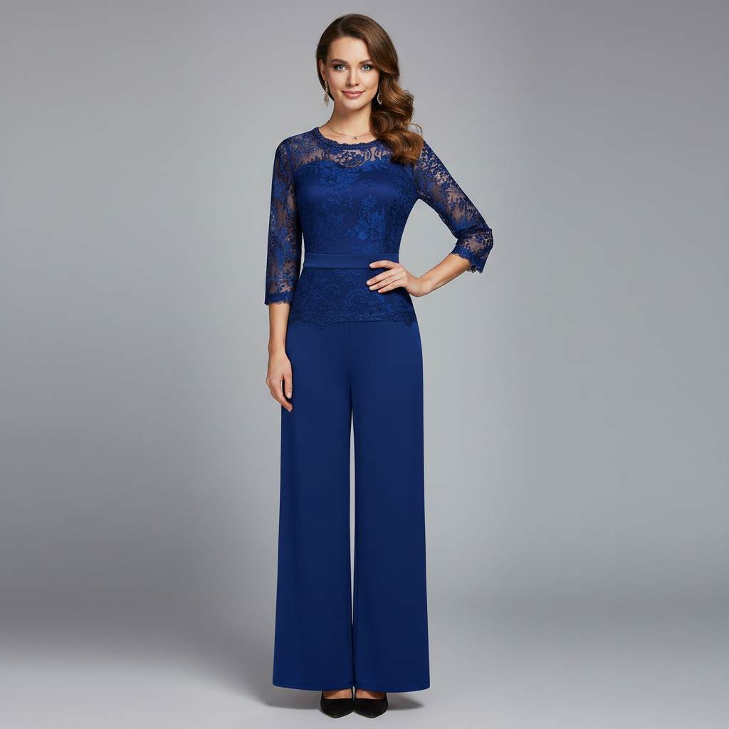 Diana - Elegant Jumpsuit | Lace Evening Jumpsuit
