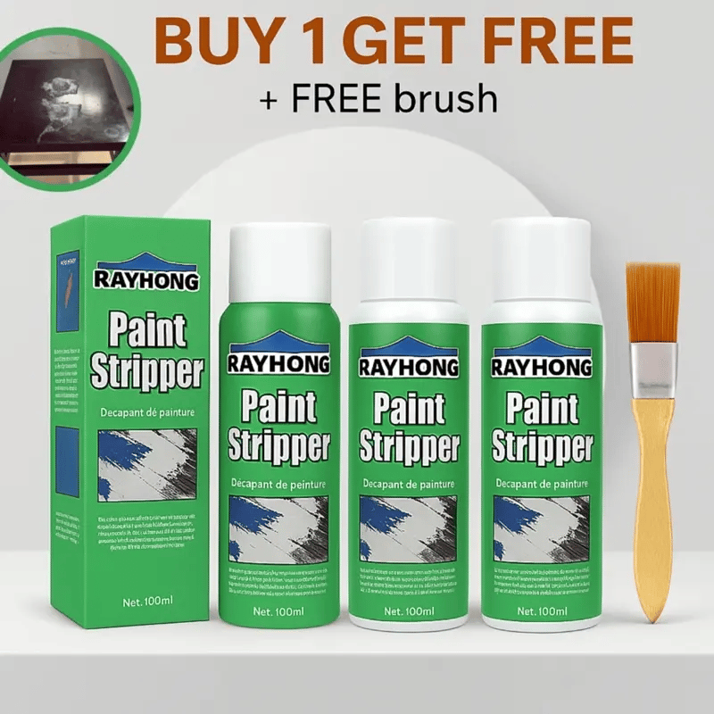 Spray sverniciatore RayHong – rimuove la vernice in fretta, con poco odore