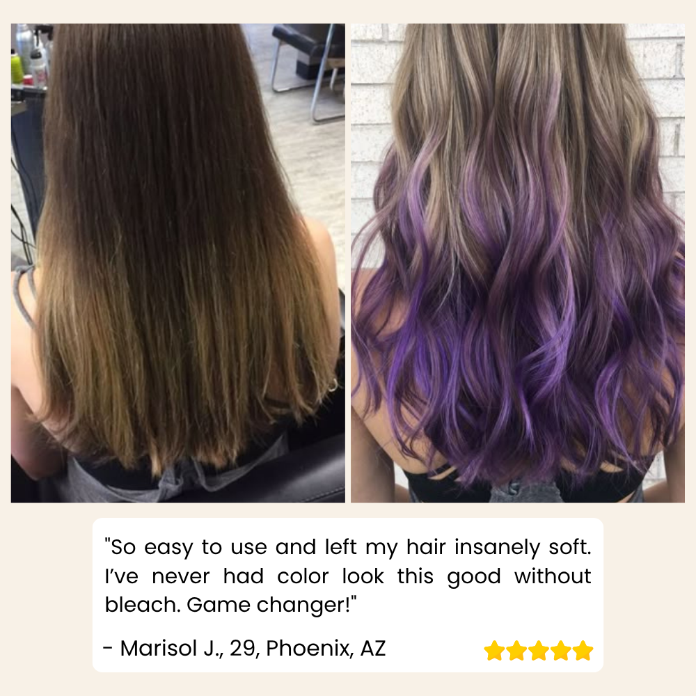 GlamUp – krémová barva na vlasy pro syté dočasné zbarvení