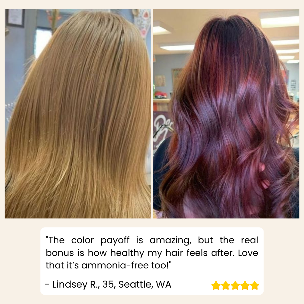 GlamUp – krémová barva na vlasy pro syté dočasné zbarvení