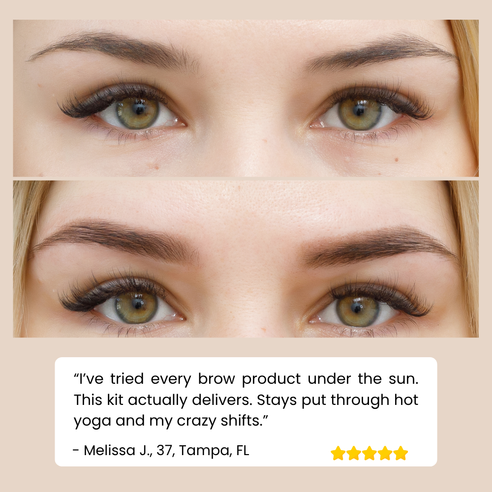 EylaSculpt — Eyebrow Stamp Kit for Defined Natural Looking Brows