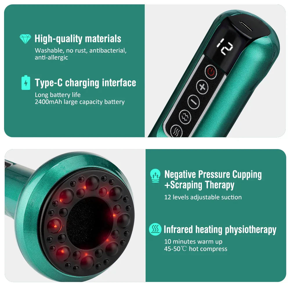 Warm Wellness Wonder — håndholdt opvarmet massageapparat