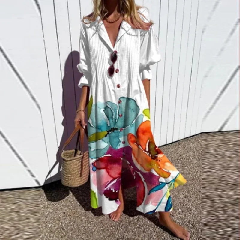 Melissa - Chic boho-maxikjole
