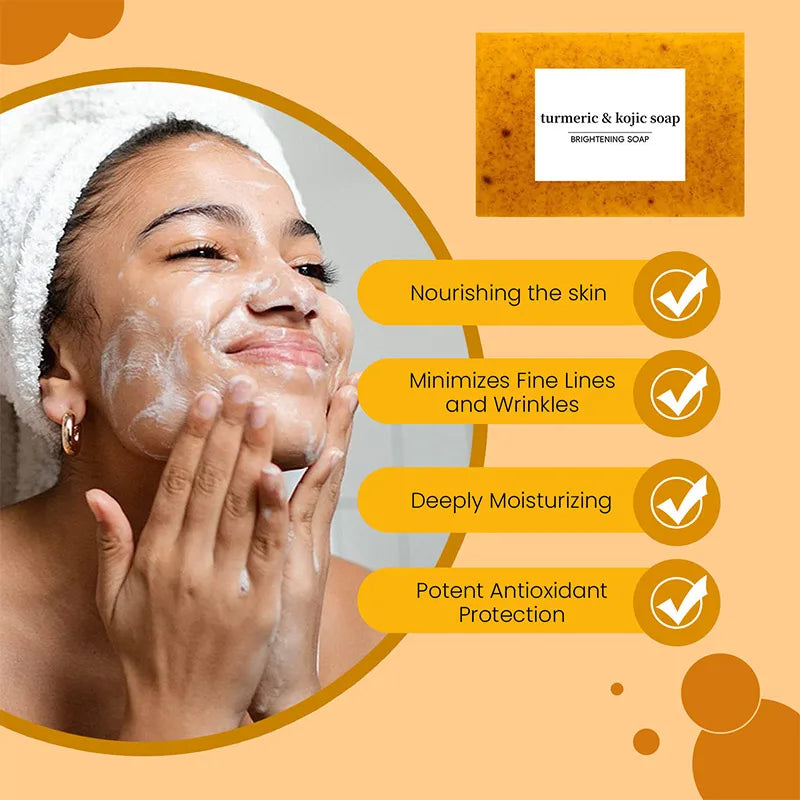 RadiantGlow - Face & Body Cleansing Soap Bar