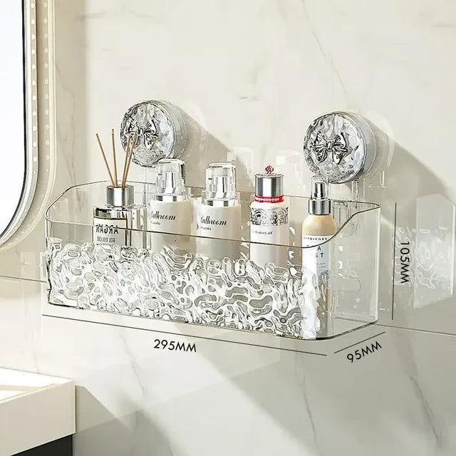 NestGrip - Clear Wall-Mounted Shower Caddy