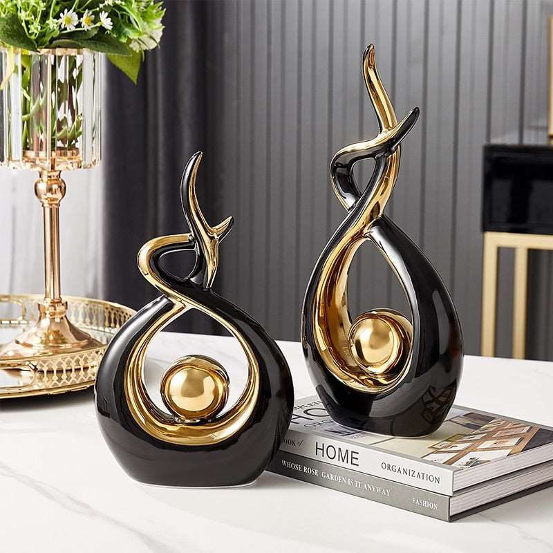 LuxeForm - Abstract Ceramic Sculpture