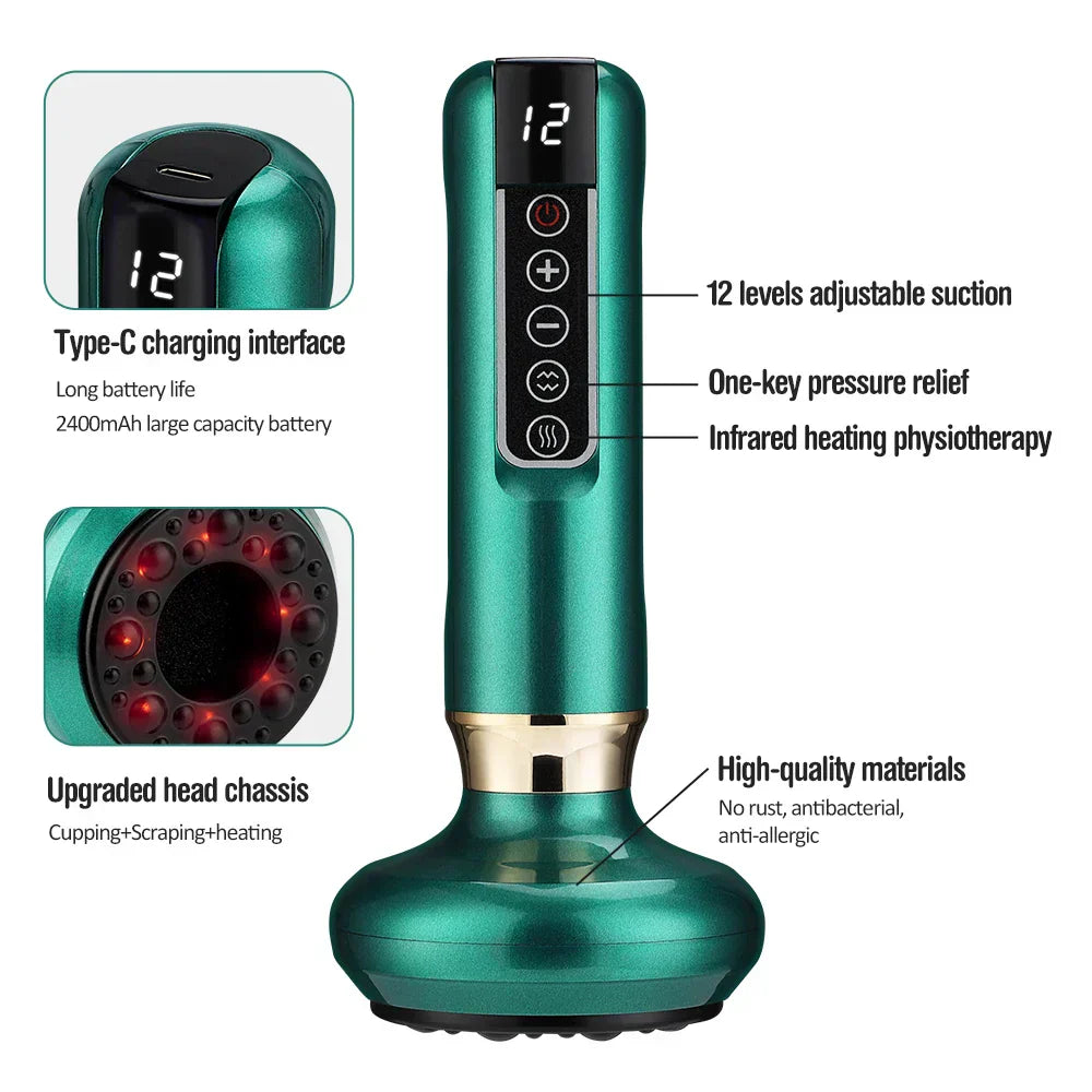 Warm Wellness Wonder — håndholdt opvarmet massageapparat