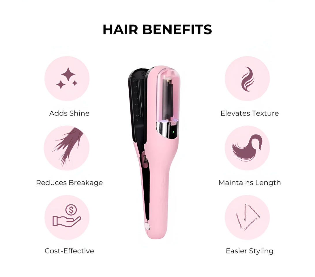 Hair Restorer Udglattende børste – Stylingværktøj, der reducerer krus
