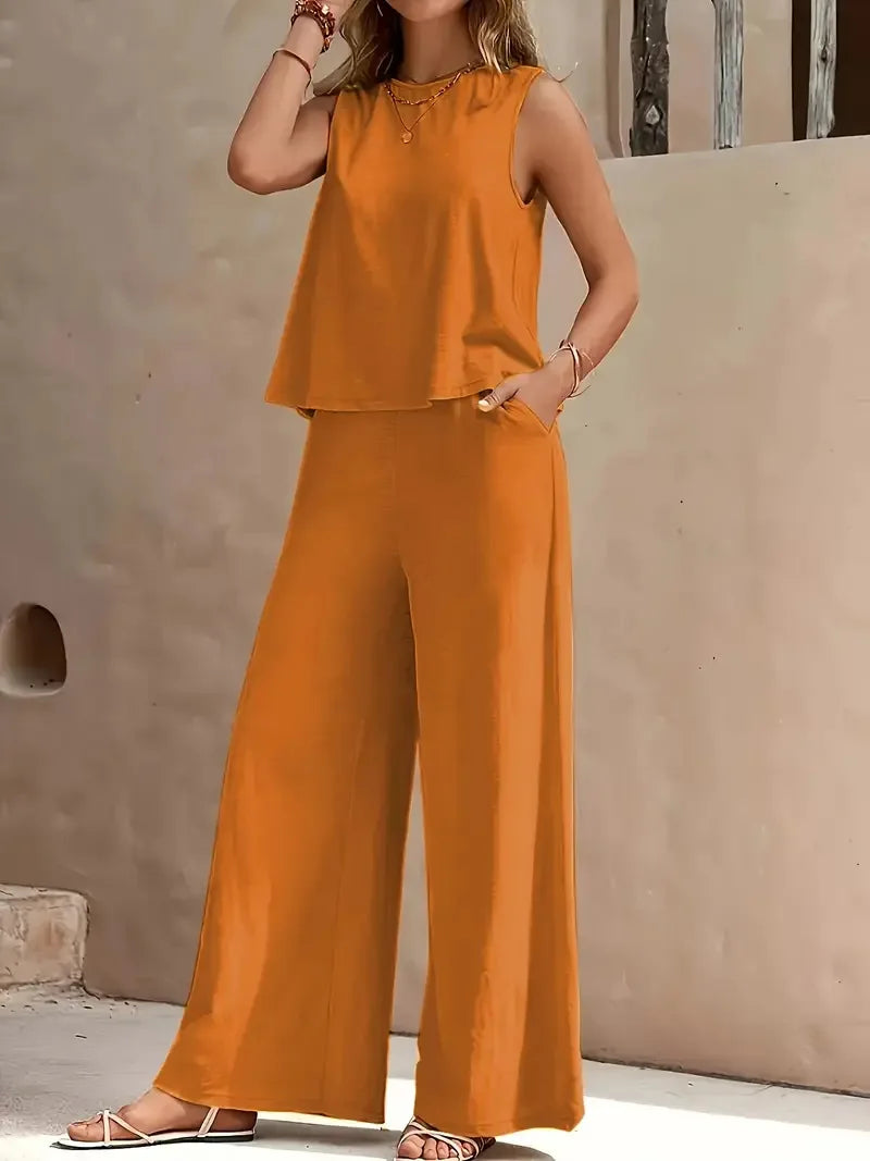 Danielle - Dvoudílný komplet bez rukávů