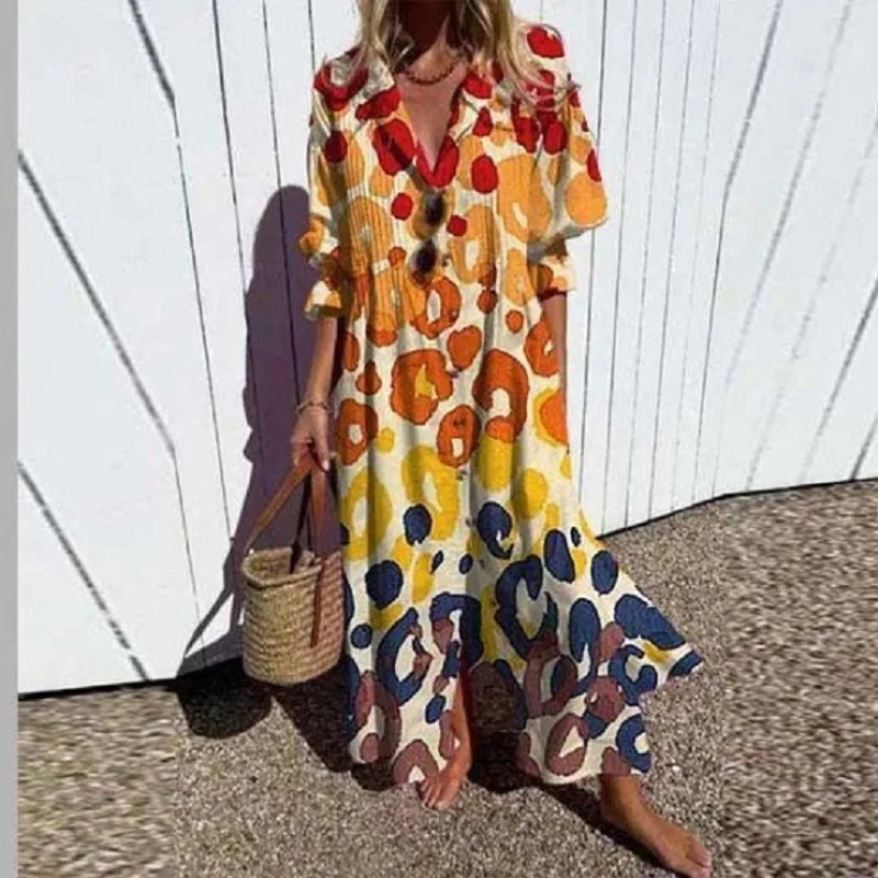Melissa - Chic boho-maxikjole