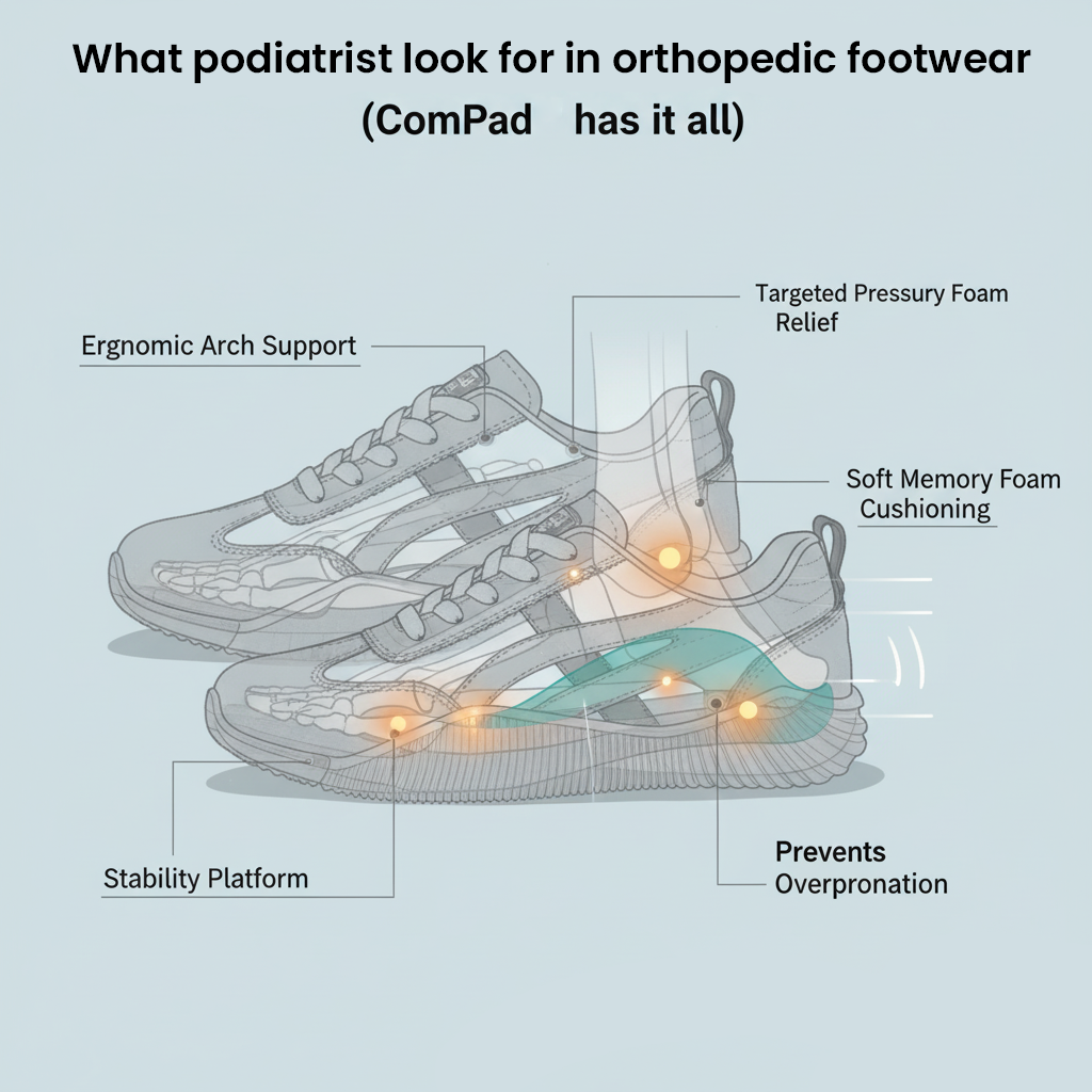 ComPad - Comfort Walking Sneakers
