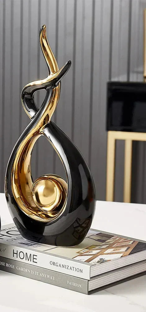 LuxeForm - Abstract Ceramic Sculpture