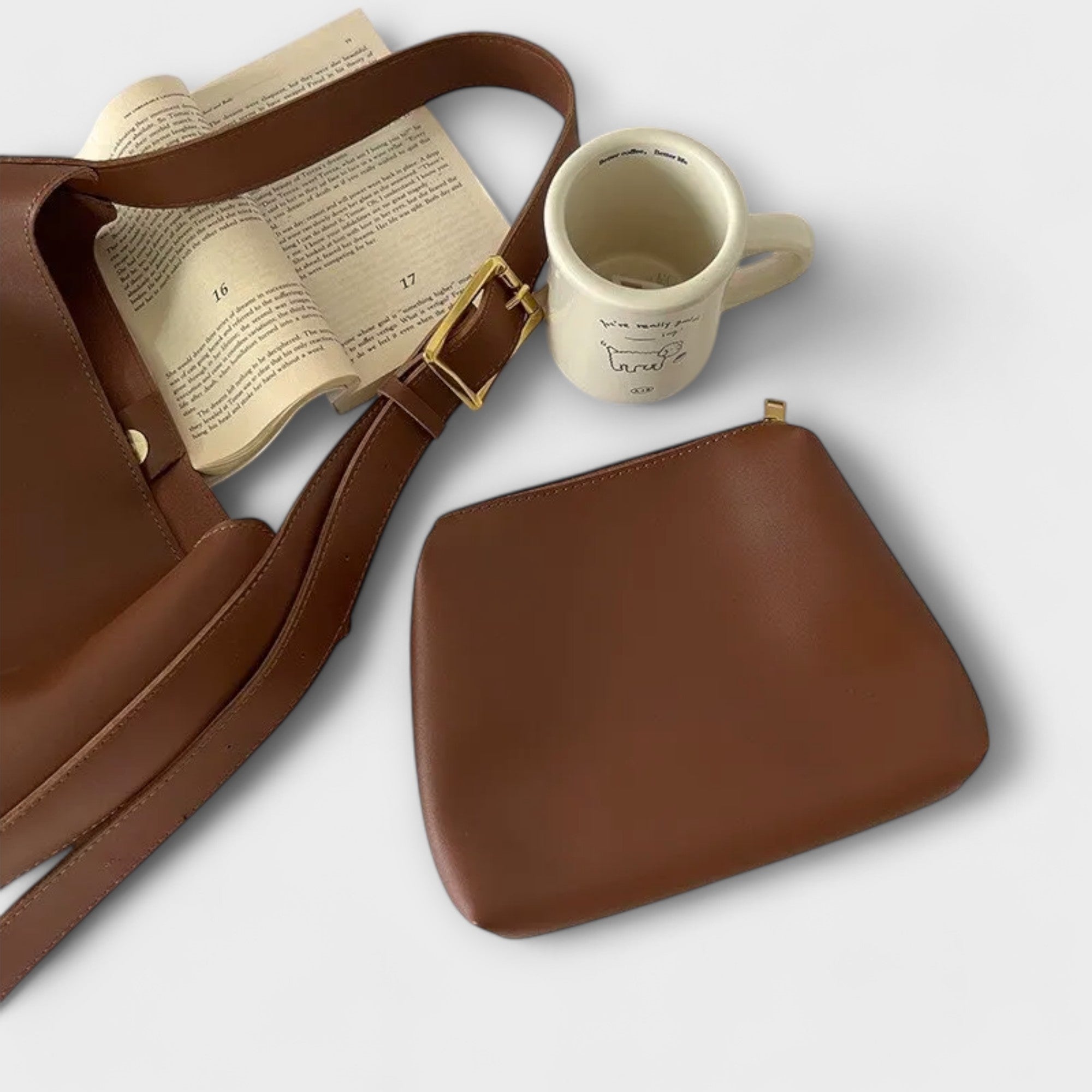 Brielle - Leather Shoulder Bag