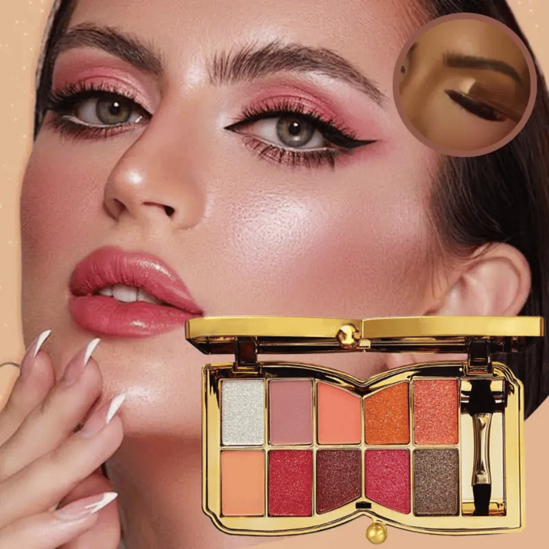 Your Beauty Diary - 16 Color Shimmer & Glitter Eyeshadow Palette