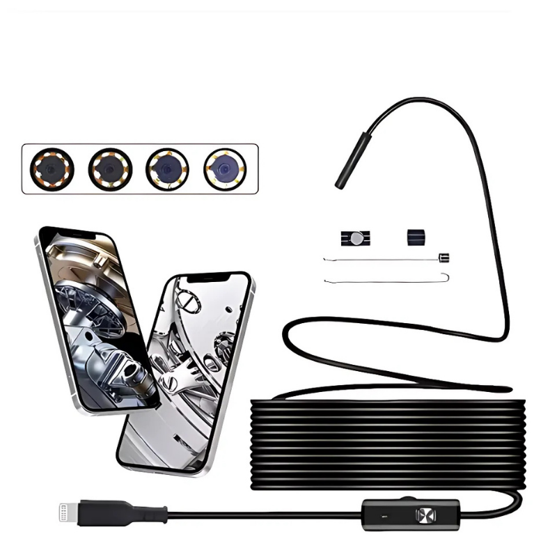 RevealPro — USB Endoscope Inspection Camera with Flexible Cable