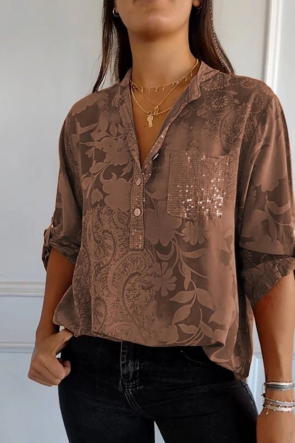 Mia - elegantní top s flitry