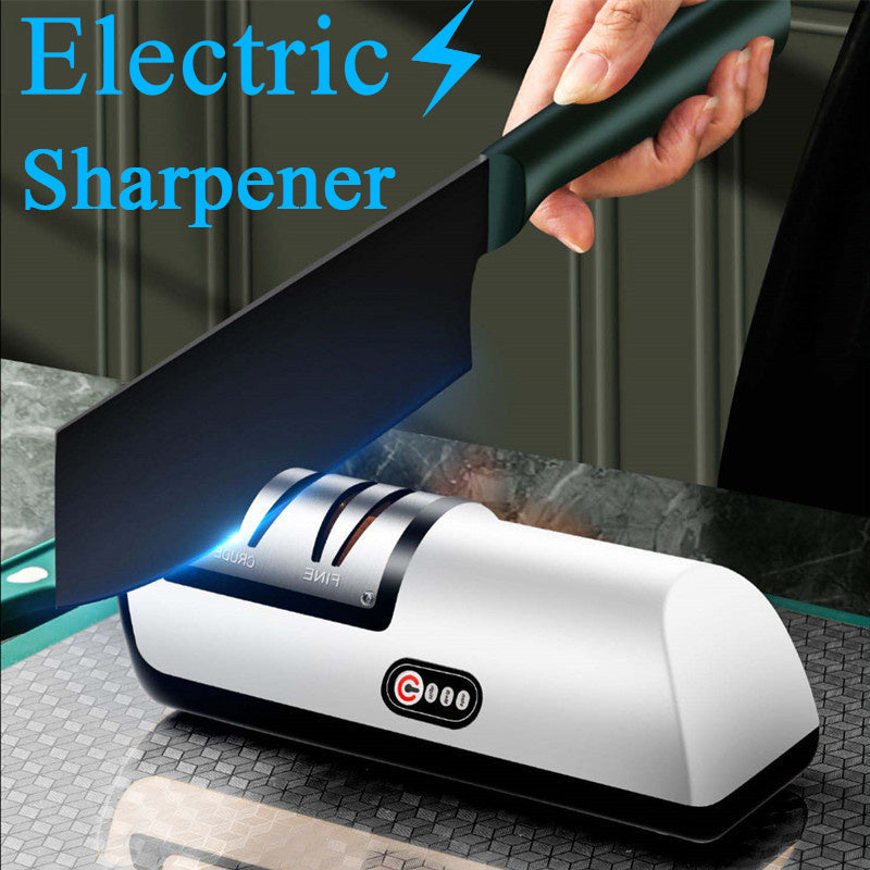USB Rechargeable Electric Knife Sharpener for Kitchen Knives