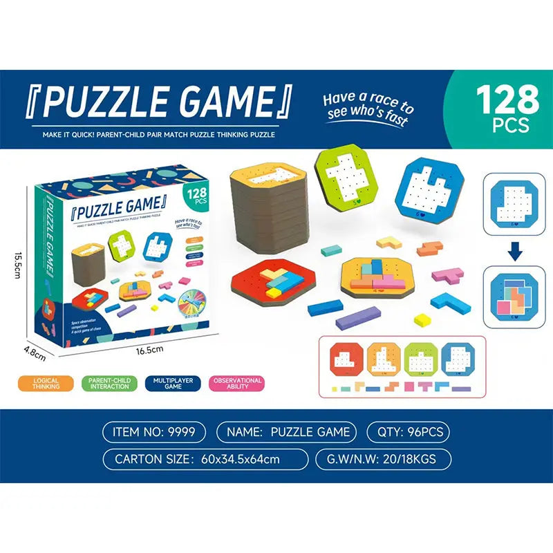 Brain Challenge Puzzle Game – Build Logic, Focus & Creativity Through Play