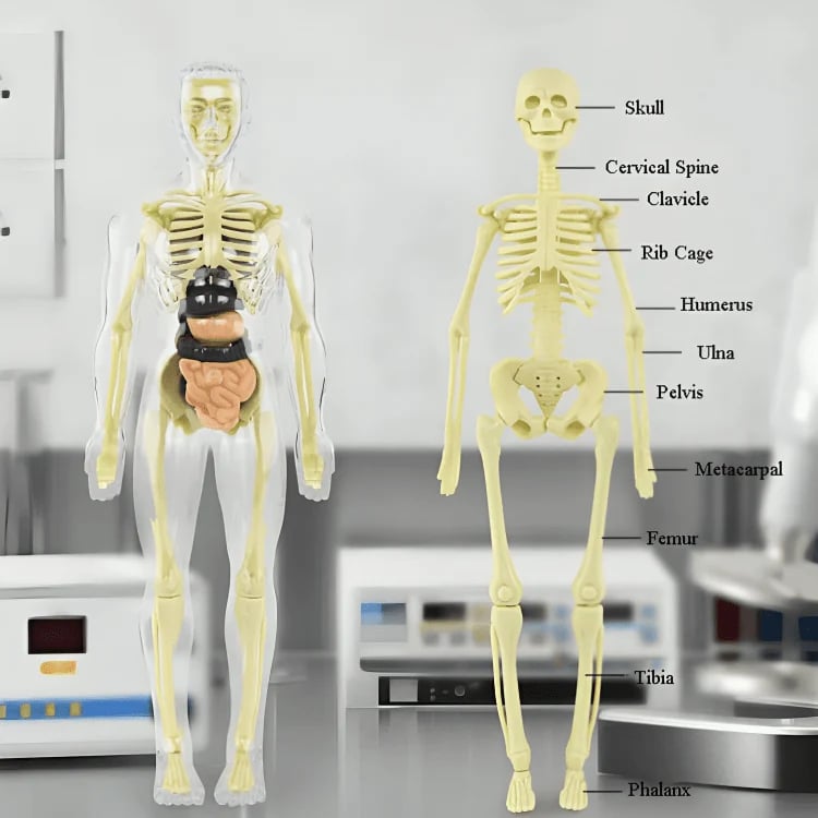 VitaMorph — Anatomie-Modellbausatz des menschlichen Körpers für den naturwissenschaftlichen Unterricht und interaktives Lernen