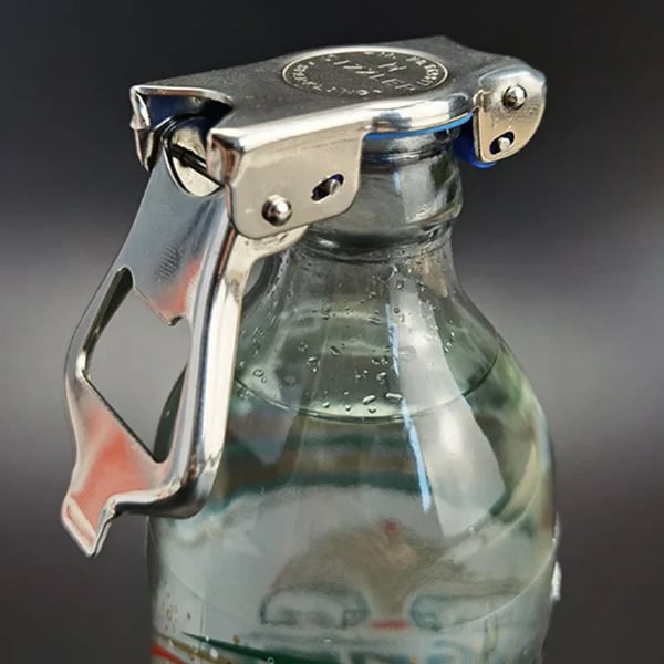 GripSeal — Clip-On Bottle Opener and Pour Spout