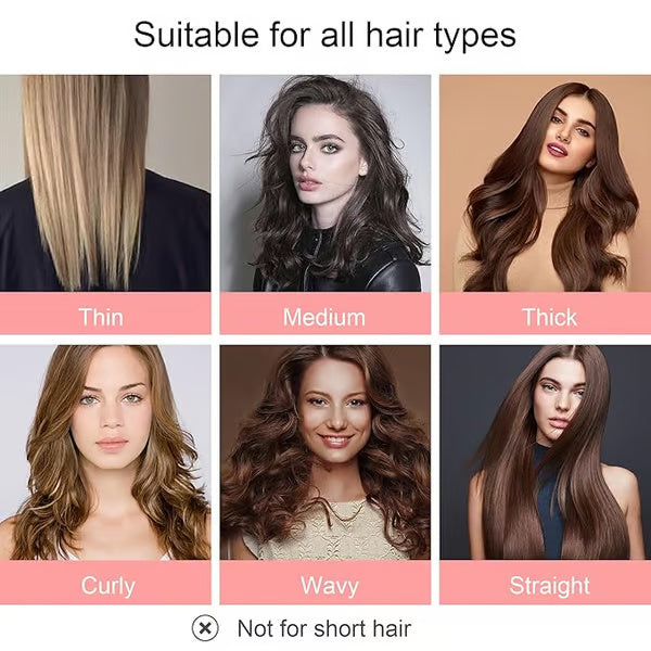 Satin Smooth Curlers – Heat-Free Curling Set