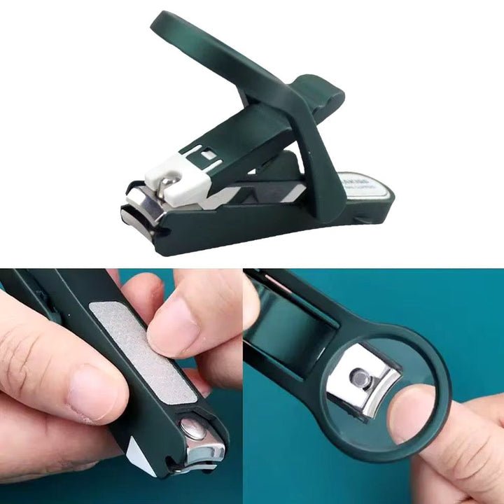 ClipGuard Pro — 3-i-1 negleklipper med forstørrelsesglas