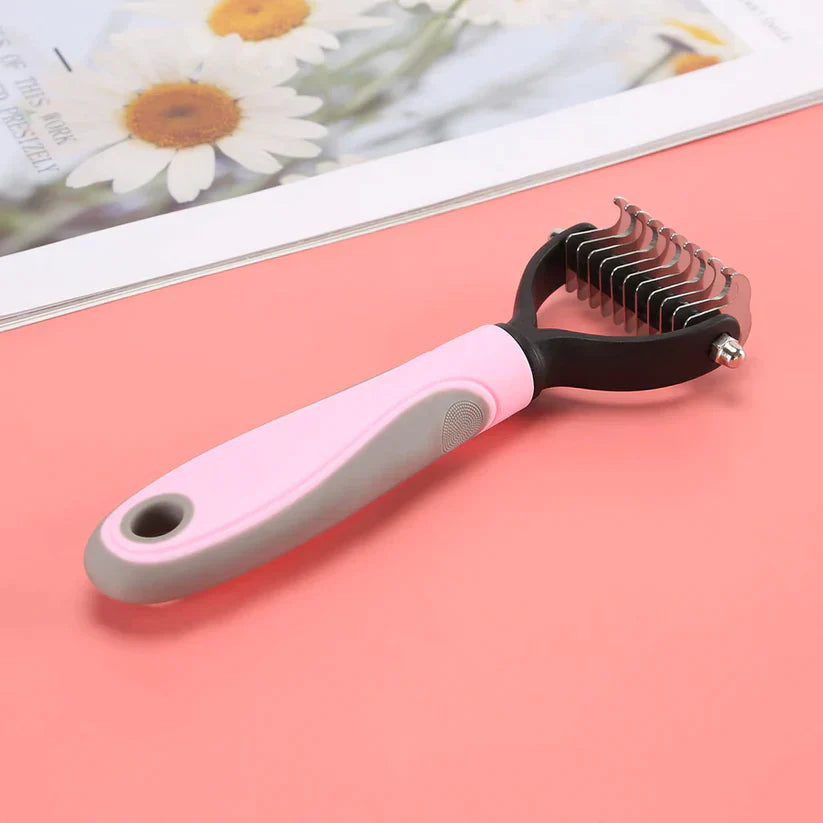 FurEase— Pet Deshedding & Grooming Brush